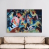 Abstract schilderij op canvas Improvisation The Deluge Wassily Kandinsky Korting