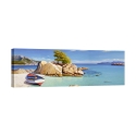 Schilderij op canvas zeegezicht Cala Smeraldo Adriano Galasso Aanbieding