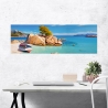 Schilderij op canvas zeegezicht Cala Smeraldo Adriano Galasso Verkoop