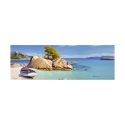 Schilderij op canvas zeegezicht Cala Smeraldo Adriano Galasso Aanbod