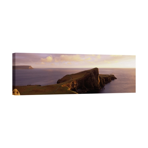 Landschap schilderij op canvas Phare de Neist Point Schotland Jean Guichard Aanbieding