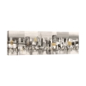 Modern abstract schilderij op canvas Manhattan & Brooklyn Bridge Luigi Florio Aanbieding