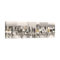 Modern abstract schilderij op canvas Manhattan & Brooklyn Bridge Luigi Florio Aanbieding