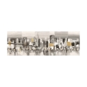 Modern abstract schilderij op canvas Manhattan & Brooklyn Bridge Luigi Florio Aanbod