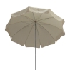Tuinparasol voor terras en balkon buiten Ø240cm Novara 114 Kortingen