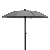 Moderne tuinparasol Ø200cm voor buiten op terras Border 