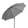 Moderne tuinparasol Ø200cm voor buiten op terras Border 