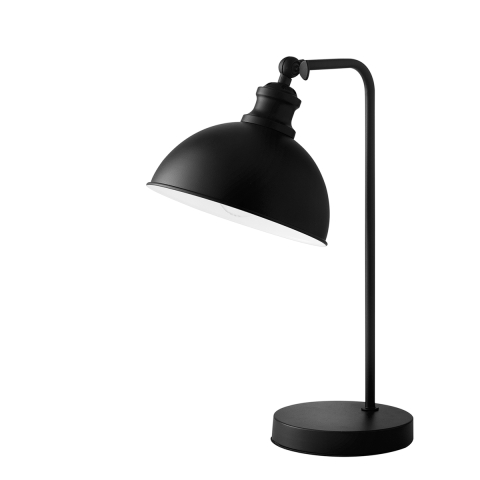 Vintage design tafellamp in zwart metaal Charleston LT Aanbieding