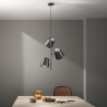 Vintage metalen hanglamp met drie lichtbronnen Colt LS3 Verkoop