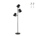 Colt LP3 metalen vloerlamp met drie verstelbare lampen in industriële stijl Aanbieding