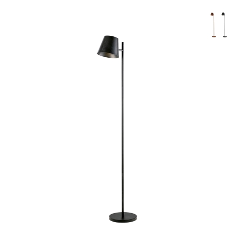 Staande lamp van metaal in vintage industriële stijl Colt LP Aanbieding
