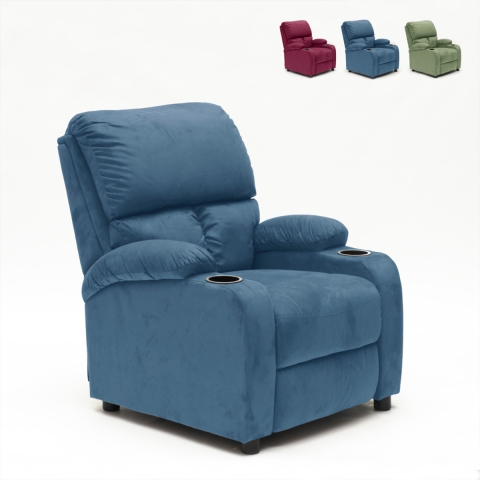 Verstelbare relaxstoel met voetsteun Laura Light Aanbieding