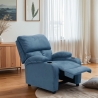 Verstelbare relaxstoel met voetsteun Laura Light Korting