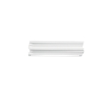 Gipsen wandlamp met gesatineerd glazen diffuser 37 cm Flow Verkoop