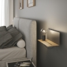 Minimalistische metalen wandlamp met USB-aansluiting en verstelbaar licht Flash Verkoop