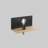 Minimalistische metalen wandlamp met USB-aansluiting en verstelbaar licht Flash Aanbod