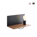 Minimalistische metalen wandlamp met USB-aansluiting en verstelbaar licht Flash Aanbieding