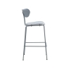 Set van 2 metalen en polypropyleen krukken met modern design Jovai Korting