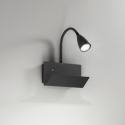 Metalen wandlamp met flexibele arm en USB-aansluiting Gulp Aanbod