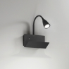 Metalen wandlamp met flexibele arm en USB-aansluiting Gulp Aanbod