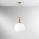 Moderne hanglamp met opaal wit glazen licht Jaipur Aanbieding