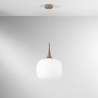 Moderne hanglamp met opaal wit glazen licht Jaipur Aanbieding
