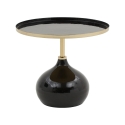 Moderne zwarte salontafel Drevan Aanbieding