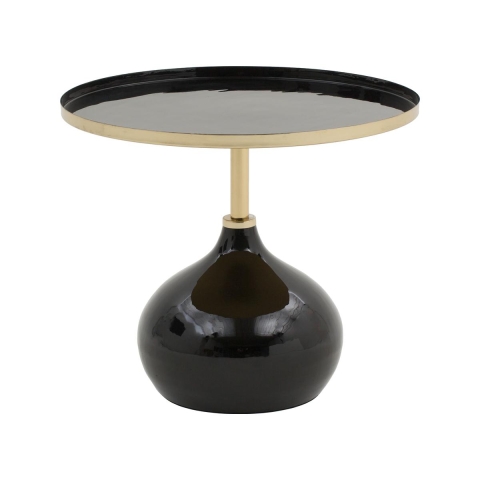 Moderne zwarte salontafel Drevan Aanbieding