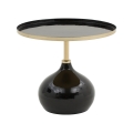 Moderne zwarte salontafel Drevan Aanbieding