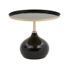 Moderne zwarte salontafel Drevan Aanbieding