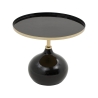 Moderne zwarte salontafel Drevan Verkoop