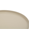 Beige ronde design salontafel Vaskh Korting