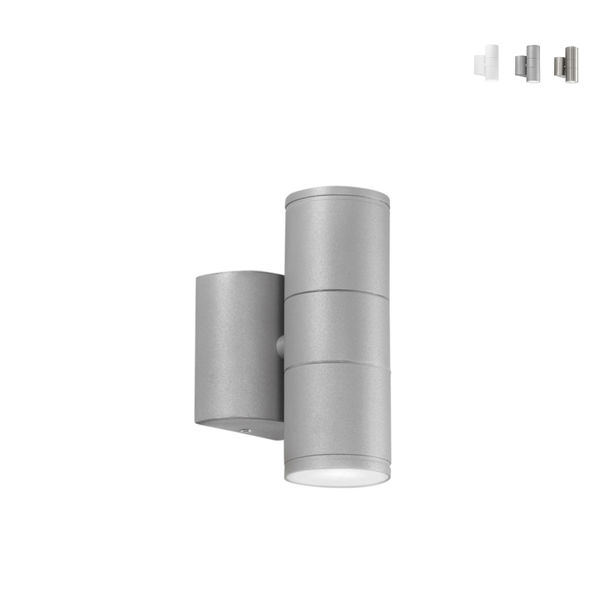Aluminium wandlamp voor buiten met bi-emissie licht Jump Kortingen Aluminium wandlamp voor buiten met bi-emissie licht Jump Kortingen