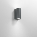 Moderne buitenwandlamp in aluminium met 2 lichten One Verkoop