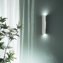 Elegante wandlamp van gips met 2 lampen Palladio Verkoop