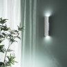 Elegante wandlamp van gips met 2 lampen Palladio Verkoop