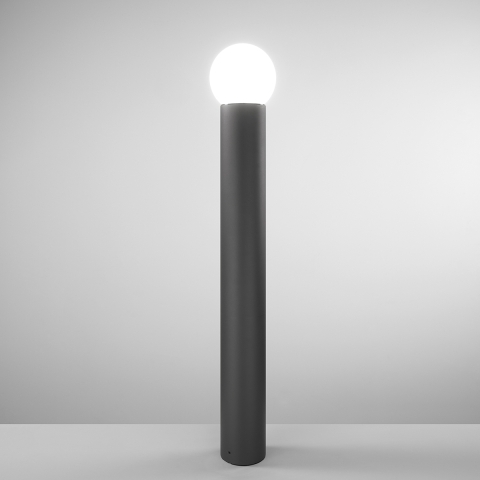 Skittle tuinlantaarn paal h100cm met bolvormige lichtverspreider Aanbieding