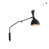 Metalen wandlamp met verstelbare kap in industriële stijl Morgan Aanbieding