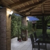 Buitenwandlamp tuin roestvrij staal IP44 Tokyo Voorraad