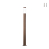 Buitenlantaarn tuinpaal staal h110cm IP44 Tokyo Aanbieding