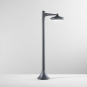 Moderne LED-tuinpaal in aluminium voor buiten Alyson Verkoop