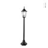 Buitenlamppaal met glazen diffuser h105cm IP44 Milano Aanbieding