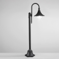 Paletto tuinlamp voor buiten zwart aluminium h130 cm Pavia Aanbieding