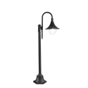 Paletto tuinlamp voor buiten zwart aluminium h130 cm Pavia Verkoop