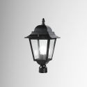 Klassieke tuinlantaarnkop in aluminium en glas Roma Aanbieding