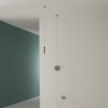 LED-wandlamp in modern design van aluminium Candle Aanbod