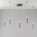 Moderne LED plafondlamp met 5 hanglampen Candle ontwerp Aanbieding