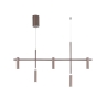Hanglamp in modern design met 5 LED-lampen Candle Verkoop