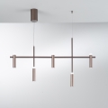 Hanglamp in modern design met 5 LED-lampen Candle Aanbieding