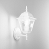 Klassieke buitenwandlamp lantaarn aluminium glas Roma Uplight Verkoop